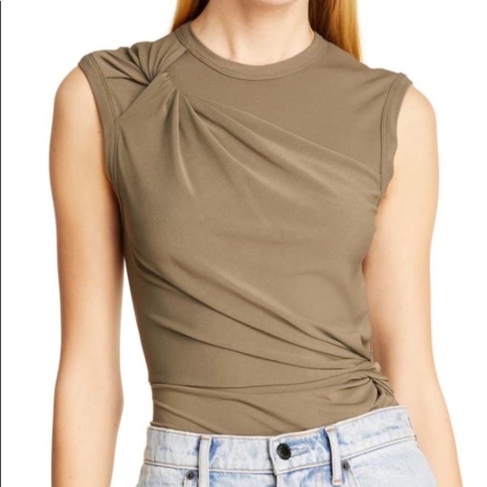 T BY ALEXANDER WANG Sold！
twisted tank top